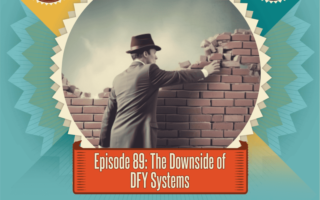 Episode 89: The Downside of DFY Systems